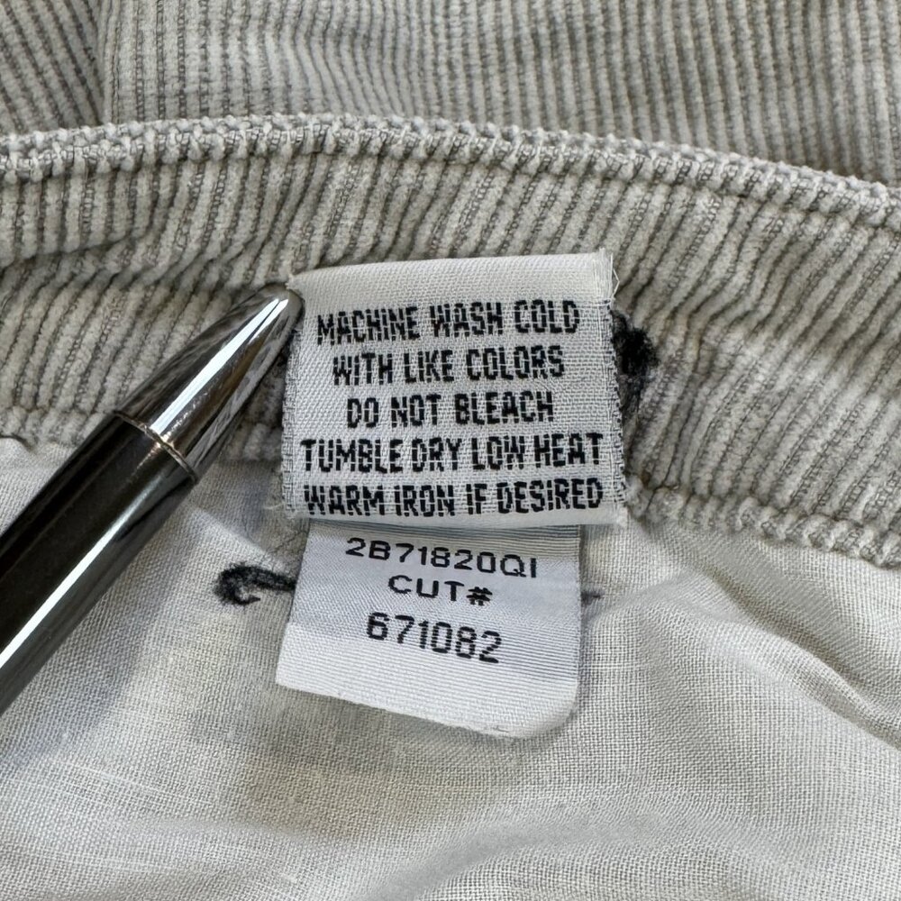 Lei Jeans Womens Size 1 Tan Corduroy Flare Bootcut Leg Mid Rise 100% Cotton Y2K - Picture 13 of 13